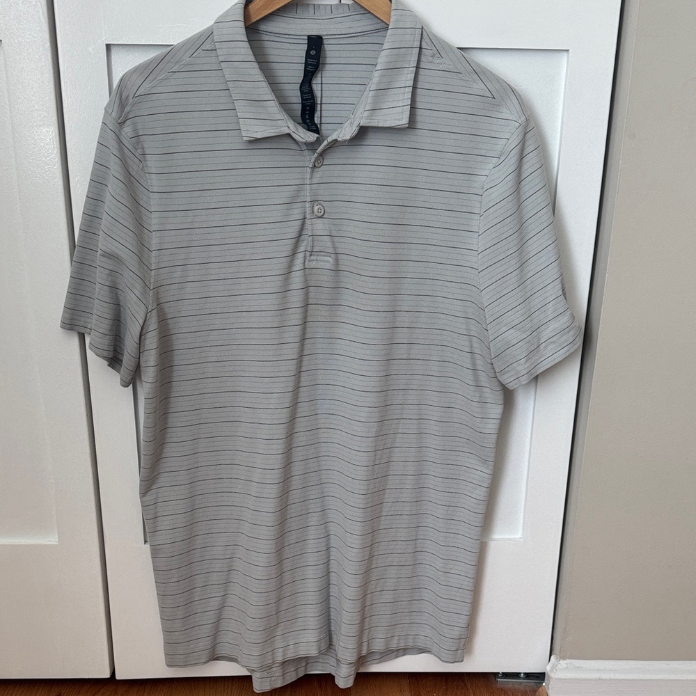 Lululemon Striped Men's Polo Shirt